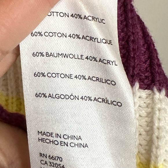 BDG Reid Hooded Sweater Vest Size XS Knit Cropped Oversized Beach Boho - Picture 8 of 8